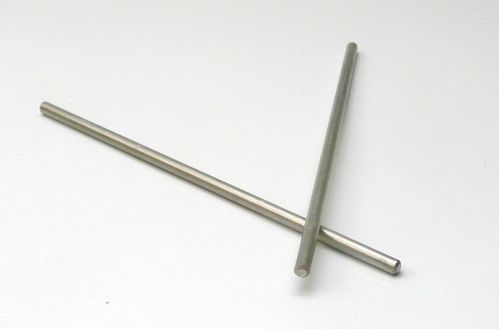 Achsen Stahl rostfrei 3 x 90 mm (10 Stück)